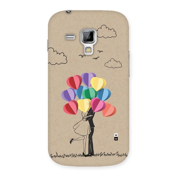 Couple With Card Baloons Back Case for Galaxy S Duos