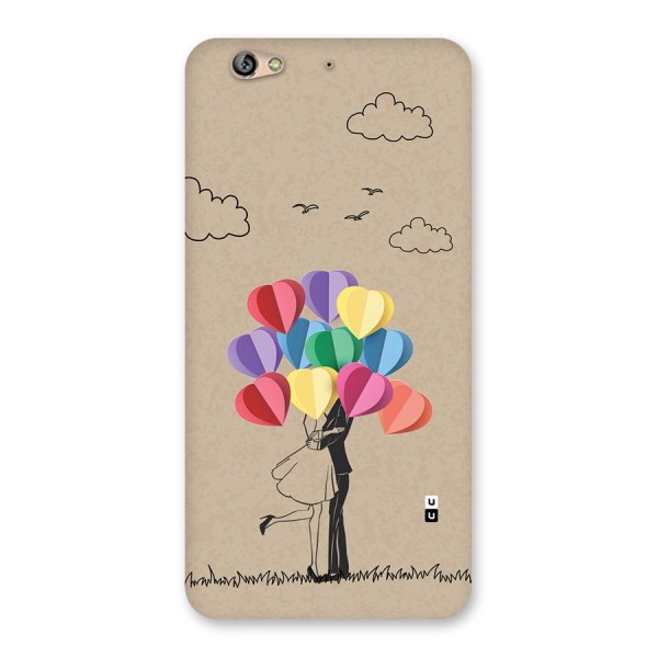 Couple With Card Baloons Back Case for Gionee S6