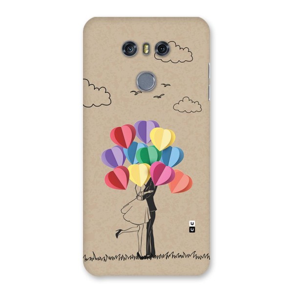 Couple With Card Baloons Back Case for LG G6