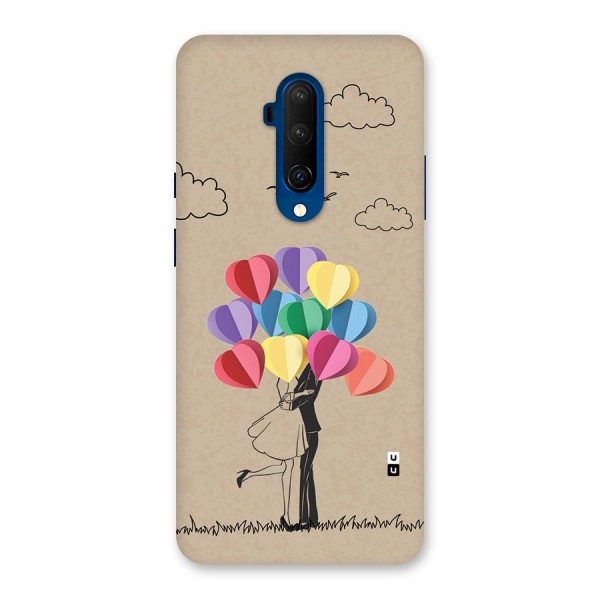 Couple With Card Baloons Back Case for OnePlus 7T Pro