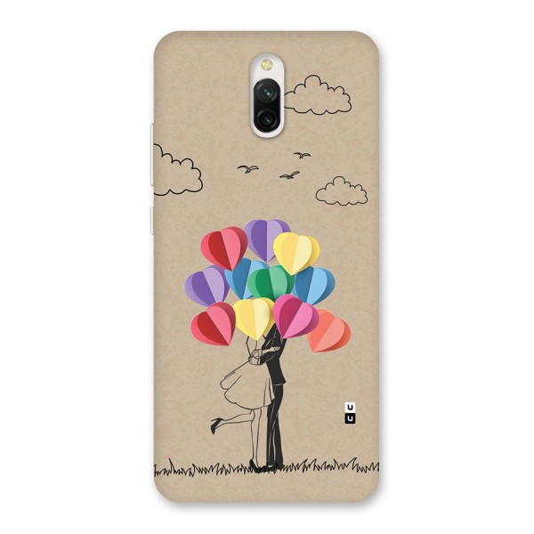 Couple With Card Baloons Back Case for Redmi 8A Dual