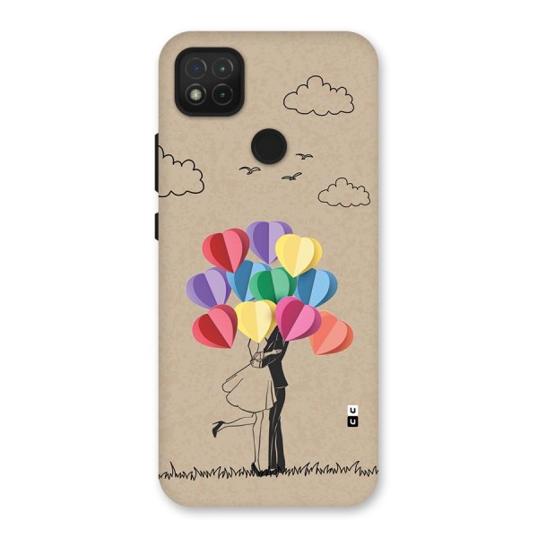 Couple With Card Baloons Back Case for Redmi 9