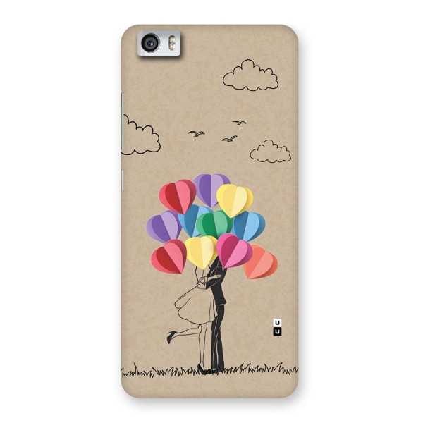 Couple With Card Baloons Back Case for Redmi Mi 5