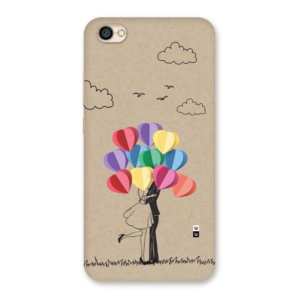 Couple With Card Baloons Back Case for Redmi Y1 Lite