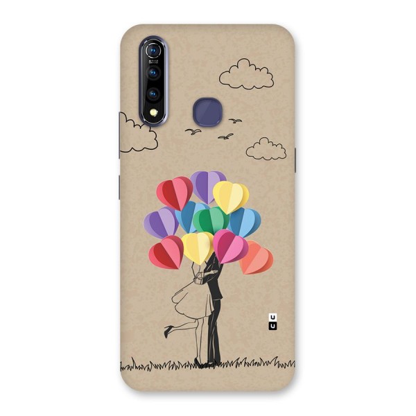 Couple With Card Baloons Back Case for Vivo Z1 Pro