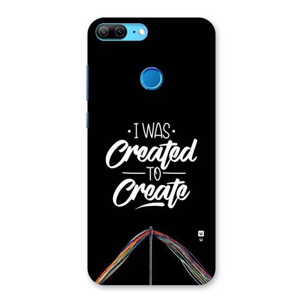 Created to Create Back Case for Honor 9 Lite