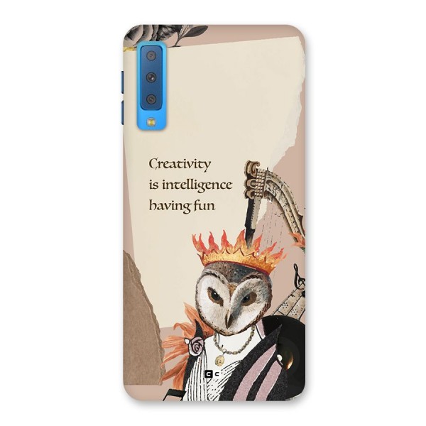 Creativity Intelligence Back Case for Galaxy A7 (2018)