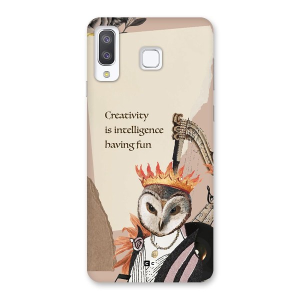 Creativity Intelligence Back Case for Galaxy A8 Star