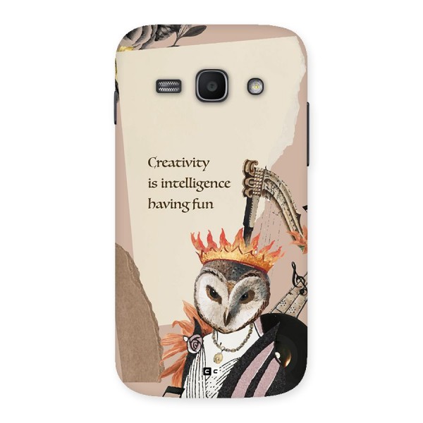 Creativity Intelligence Back Case for Galaxy Ace3