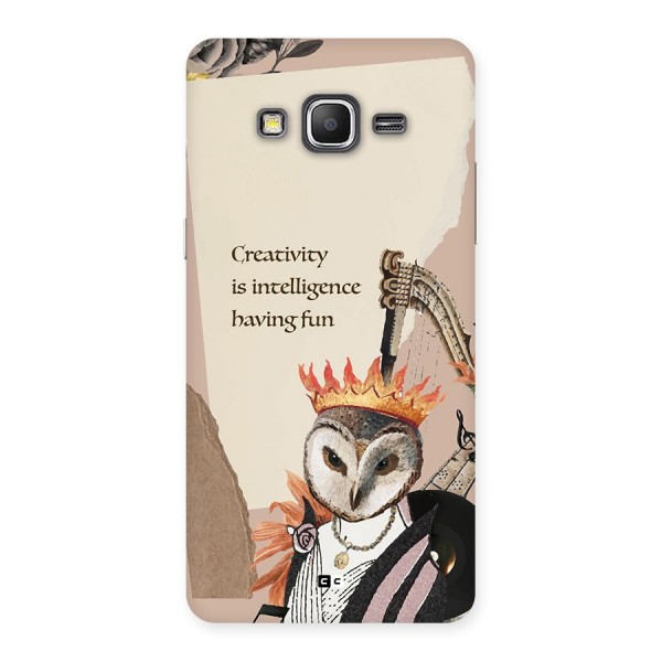 Creativity Intelligence Back Case for Galaxy Grand Prime