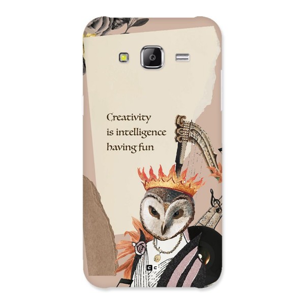 Creativity Intelligence Back Case for Galaxy J5