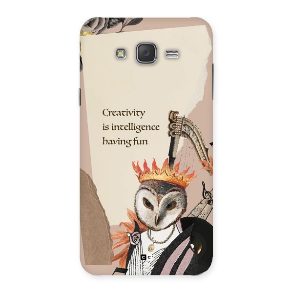 Creativity Intelligence Back Case for Galaxy J7