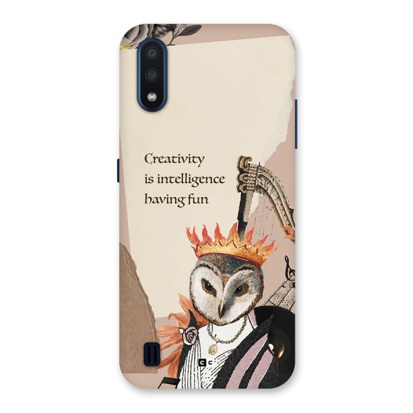 Creativity Intelligence Back Case for Galaxy M01