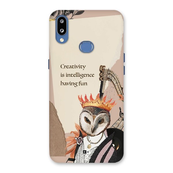 Creativity Intelligence Back Case for Galaxy M01s