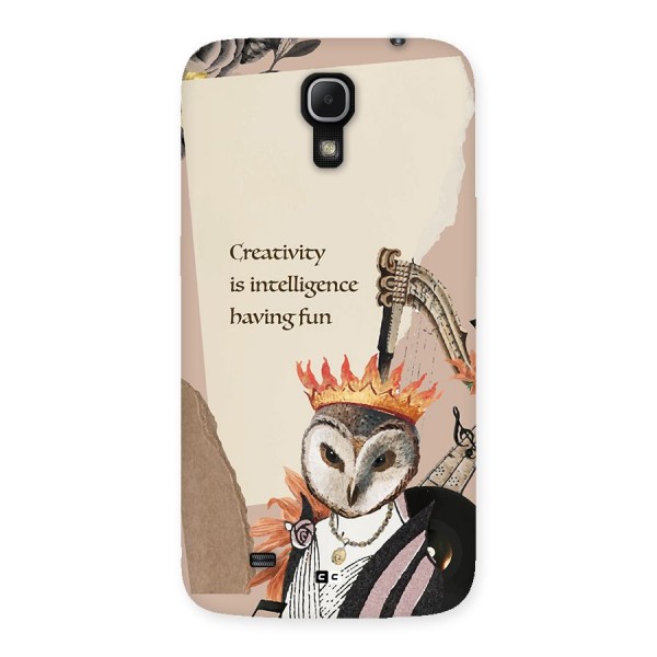 Creativity Intelligence Back Case for Galaxy Mega 6.3