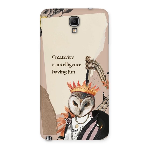 Creativity Intelligence Back Case for Galaxy Note 3 Neo