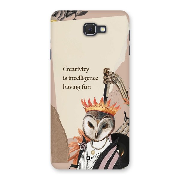 Creativity Intelligence Back Case for Galaxy On7 2016