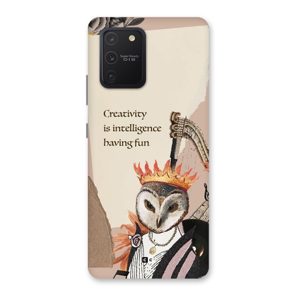 Creativity Intelligence Back Case for Galaxy S10 Lite