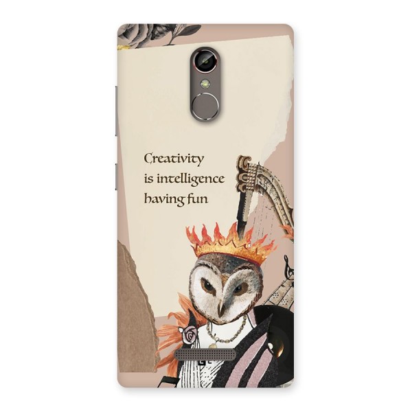 Creativity Intelligence Back Case for Gionee S6s