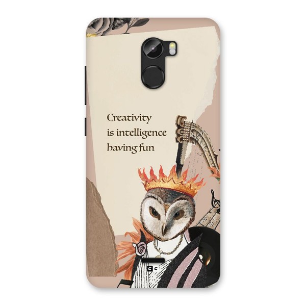 Creativity Intelligence Back Case for Gionee X1