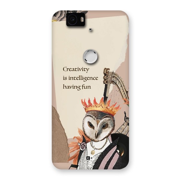 Creativity Intelligence Back Case for Google Nexus 6P