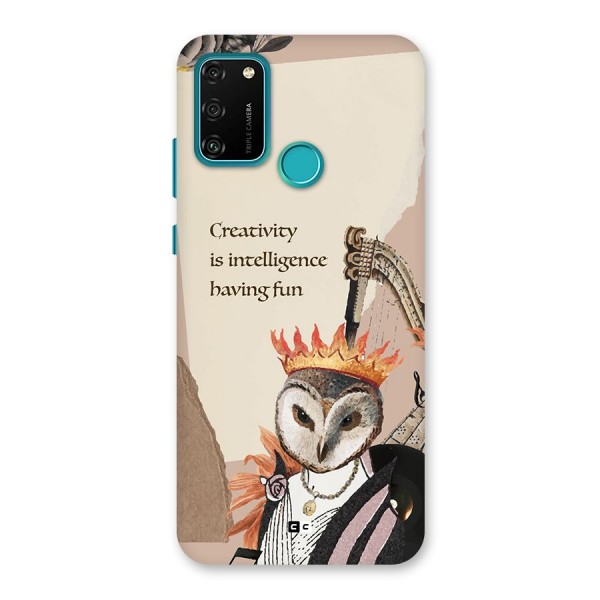 Creativity Intelligence Back Case for Honor 9A