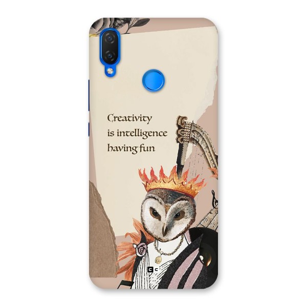 Creativity Intelligence Back Case for Huawei Nova 3i