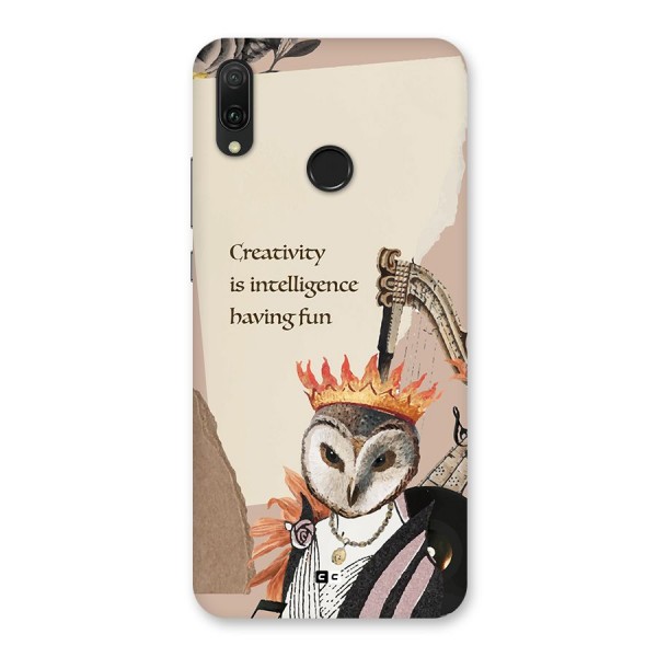 Creativity Intelligence Back Case for Huawei Y9 (2019)