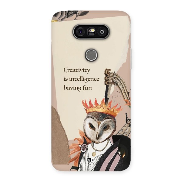 Creativity Intelligence Back Case for LG G5