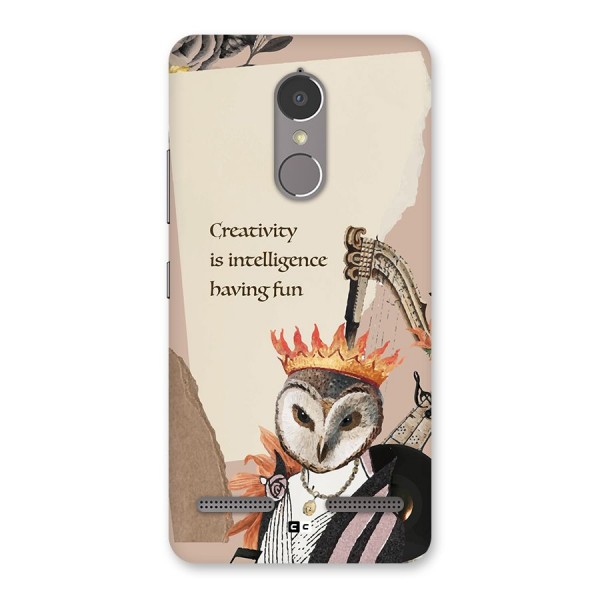 Creativity Intelligence Back Case for Lenovo K6