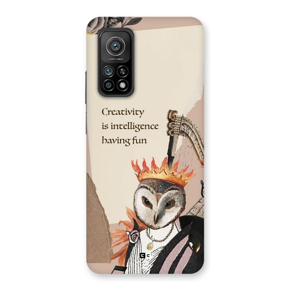 Creativity Intelligence Back Case for Mi 10T 5G