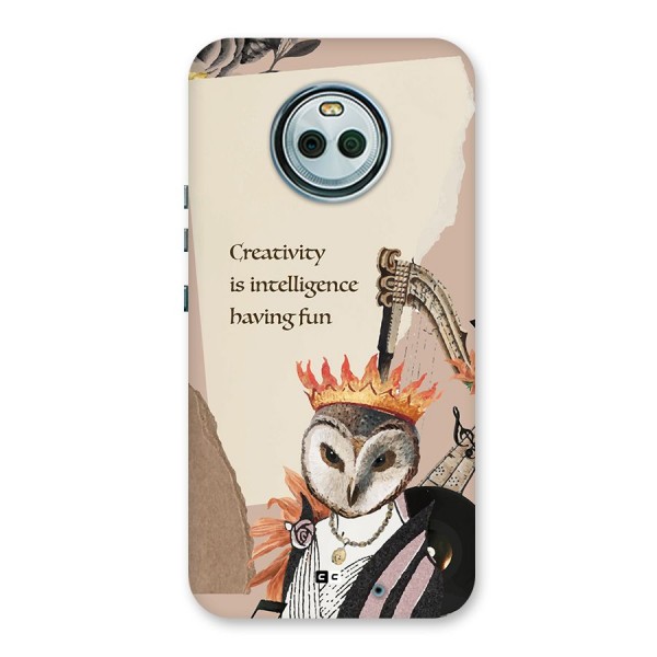 Creativity Intelligence Back Case for Moto X4