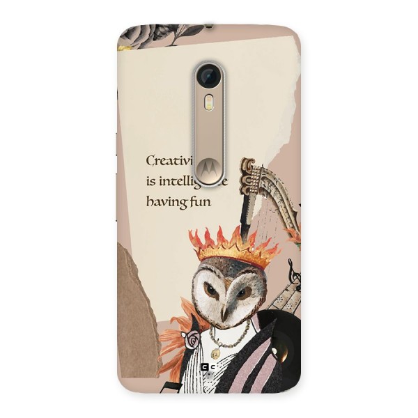 Creativity Intelligence Back Case for Moto X Style