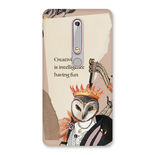 Creativity Intelligence Back Case for Nokia 6.1