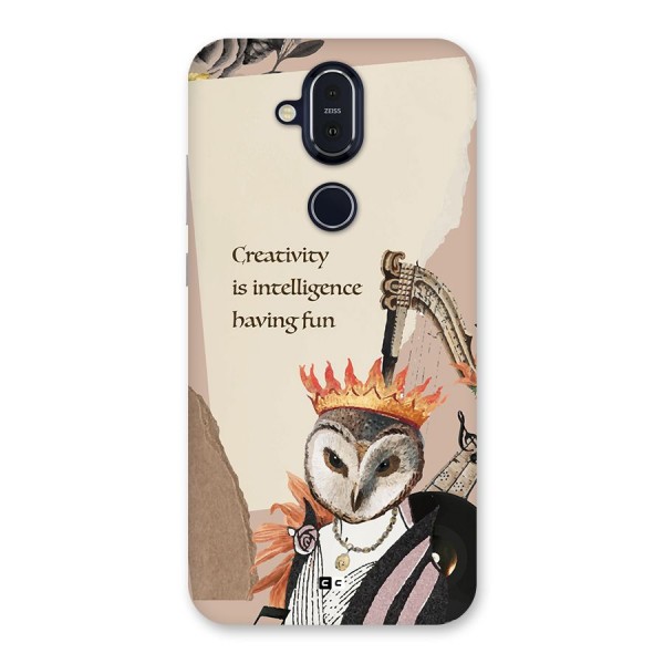 Creativity Intelligence Back Case for Nokia 8.1