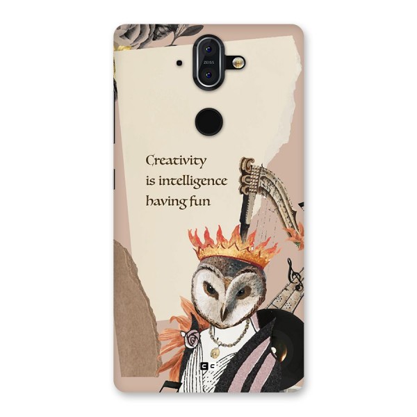 Creativity Intelligence Back Case for Nokia 8 Sirocco