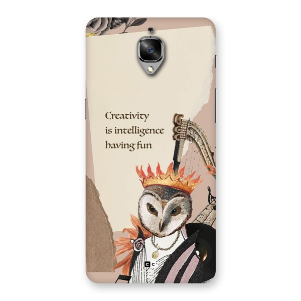 Creativity Intelligence Back Case for OnePlus 3T