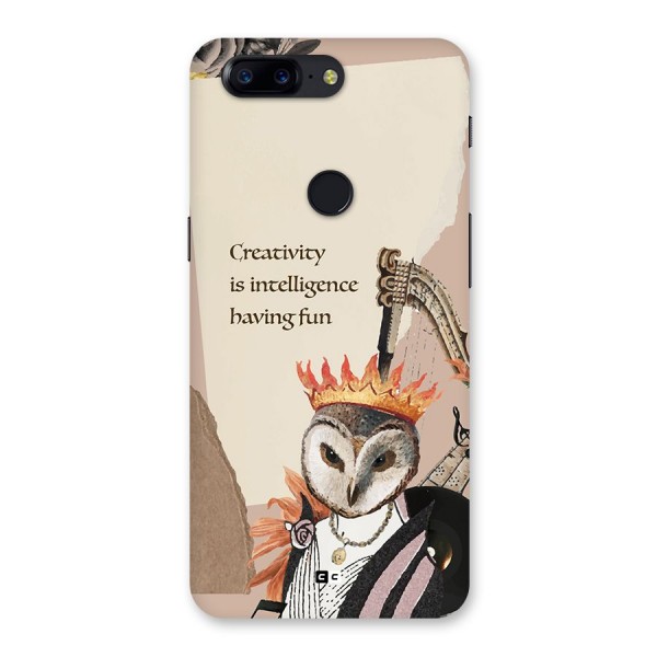 Creativity Intelligence Back Case for OnePlus 5T