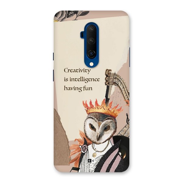 Creativity Intelligence Back Case for OnePlus 7T Pro