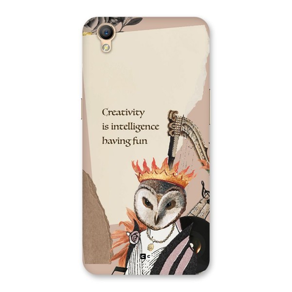 Creativity Intelligence Back Case for Oppo A37