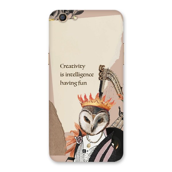 Creativity Intelligence Back Case for Oppo F3