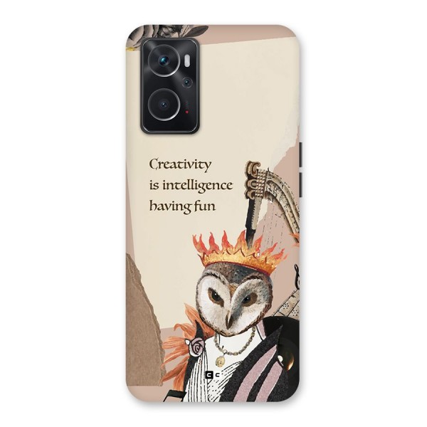 Creativity Intelligence Back Case for Oppo K10 4G