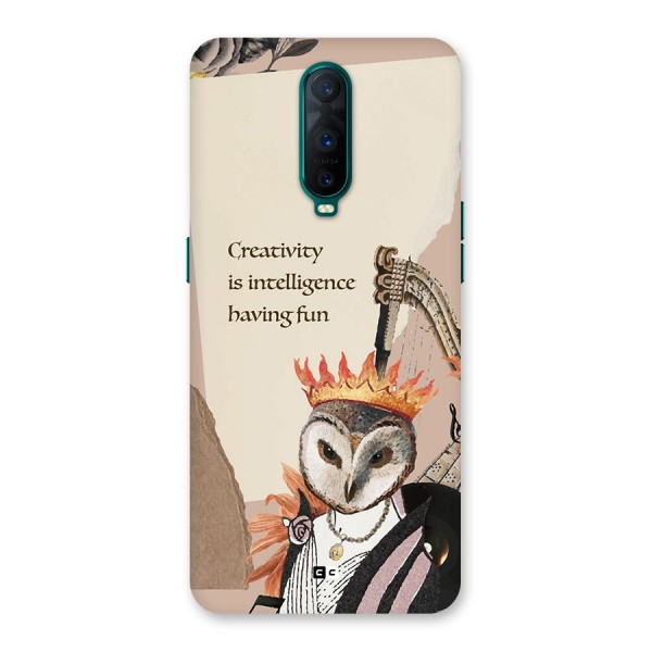 Creativity Intelligence Back Case for Oppo R17 Pro