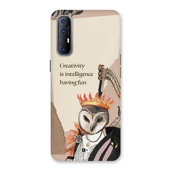 Creativity Intelligence Back Case for Oppo Reno3 Pro