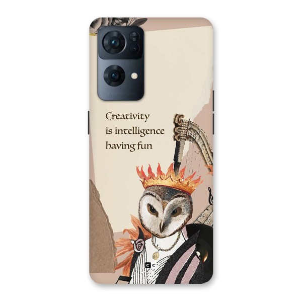 Creativity Intelligence Back Case for Oppo Reno7 Pro 5G