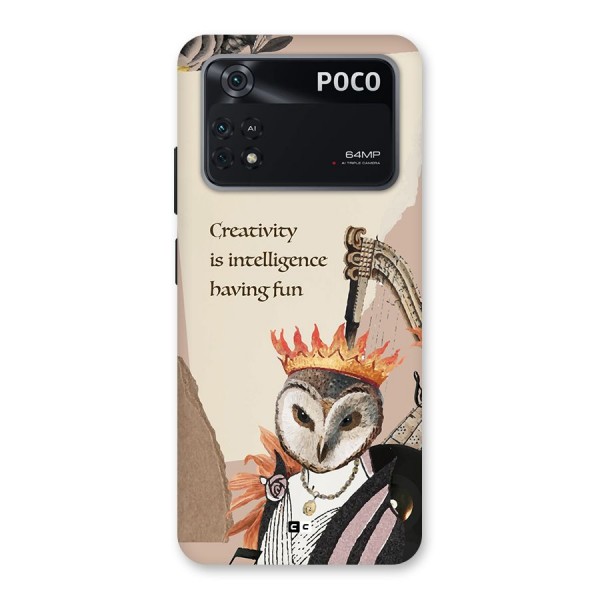 Creativity Intelligence Back Case for Poco M4 Pro 4G