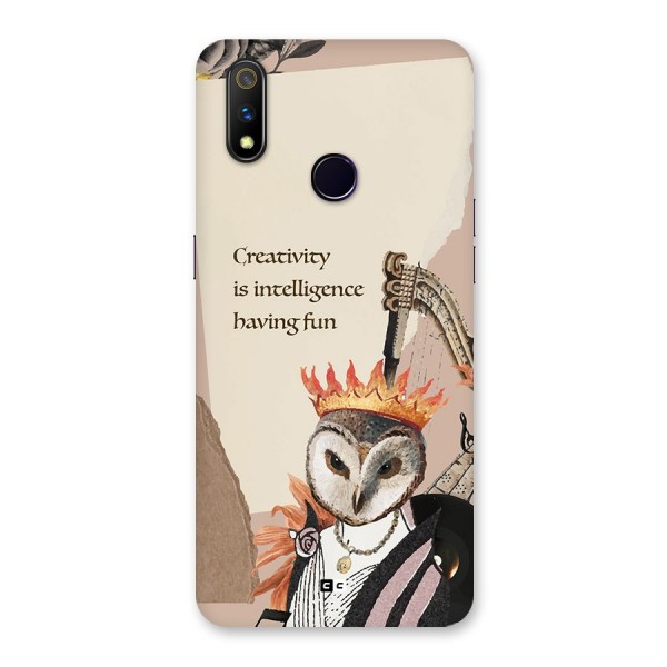 Creativity Intelligence Back Case for Realme 3 Pro