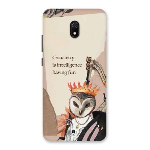 Creativity Intelligence Back Case for Redmi 8A