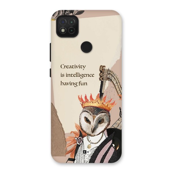 Creativity Intelligence Back Case for Redmi 9C