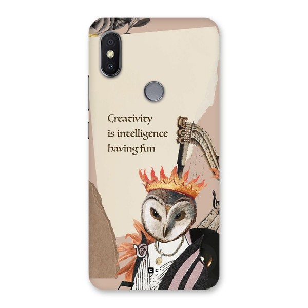 Creativity Intelligence Back Case for Redmi Y2